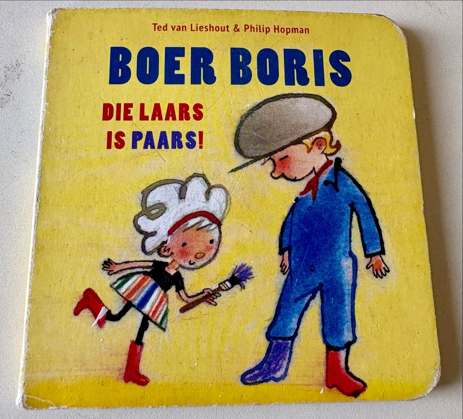 Boer Boris: Die Laars Is Paars! - Mini kleurenboekje, Boeken, Ophalen of Verzenden, Gelezen, Fictie algemeen