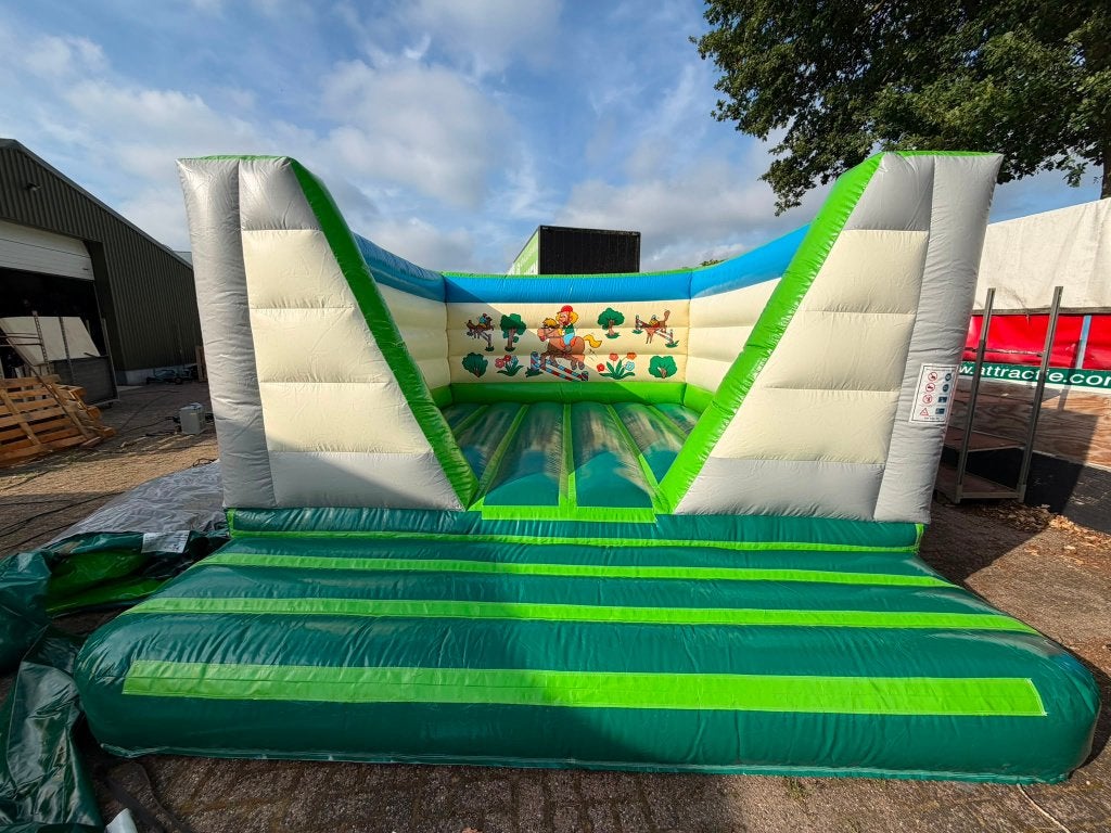 Springkussen Bouncer Paardenthema te koop, Ophalen, Nieuw