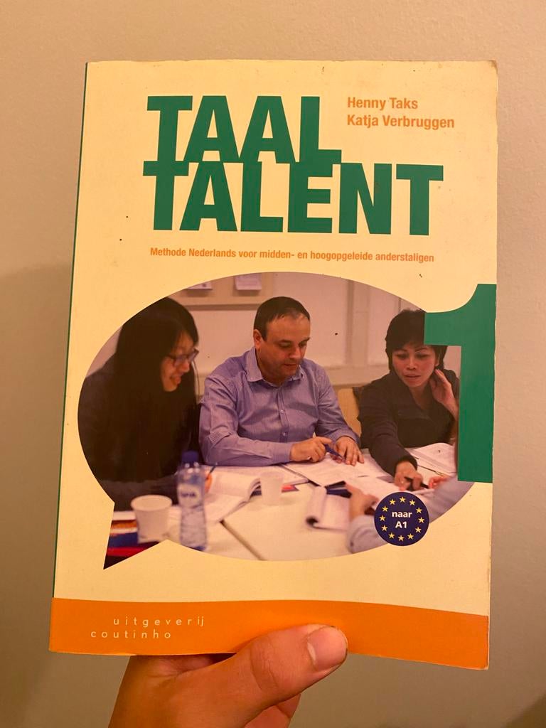 Taaltalent 1 - Methode Nederlands voor anderstaligen, Ophalen of Verzenden, Alpha, Zo goed als nieuw, Overige niveaus