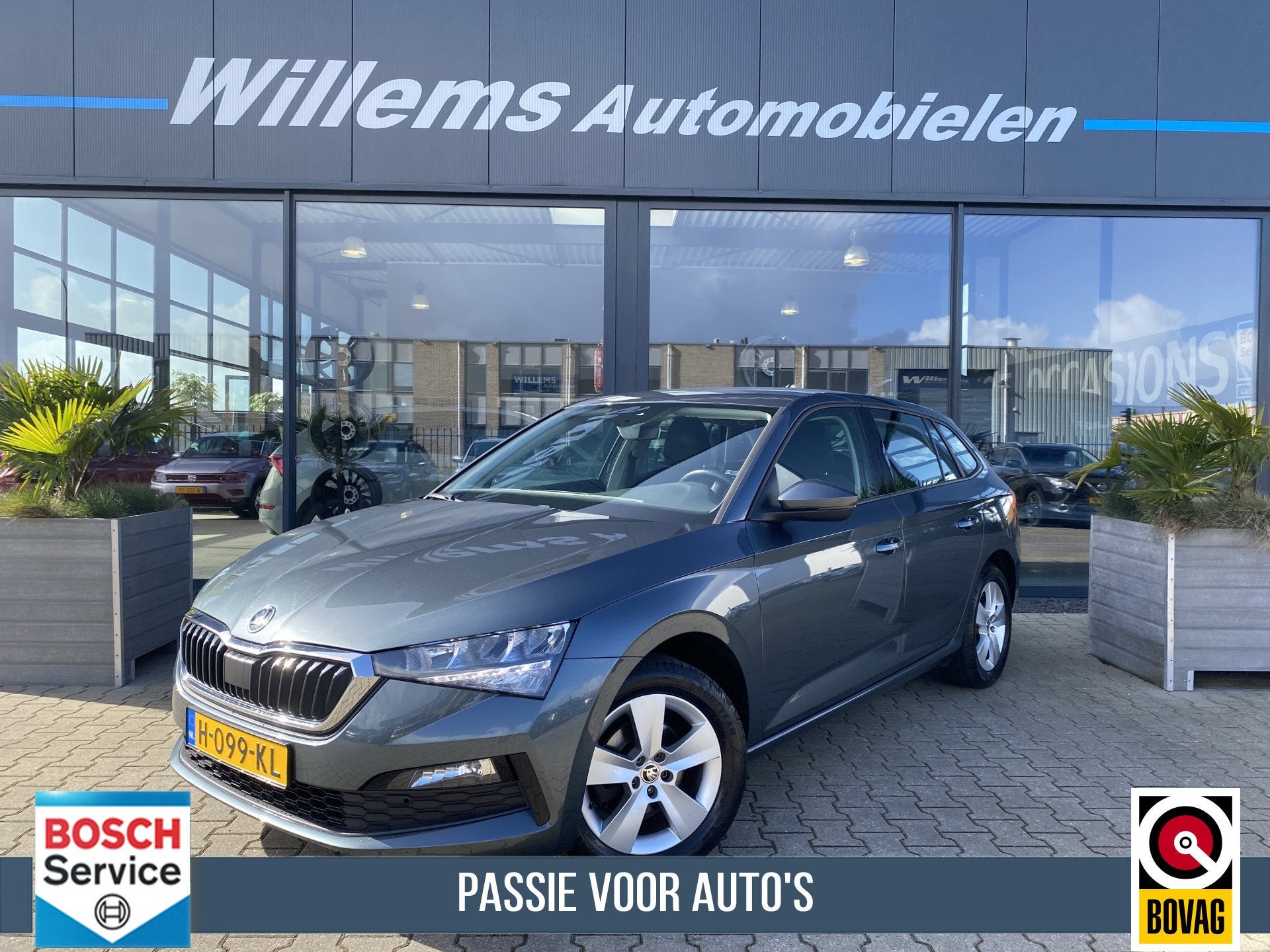 Skoda Scala 1.0 TSI Ambition App-Connect, Cruise Control & C, Auto's, Voorwielaandrijving, Gebruikt, Met garantie (alle), 116 pk