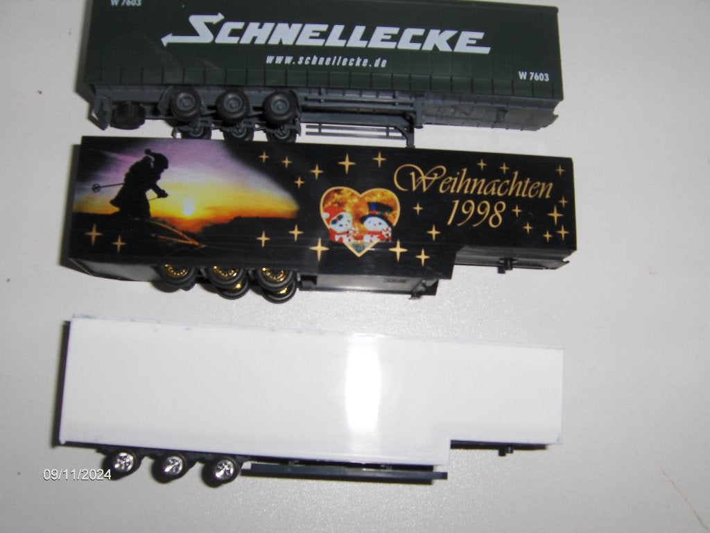 Herpa-trailer opruiming, Ophalen of Verzenden, Gebruikt, Bus of Vrachtwagen, Herpa