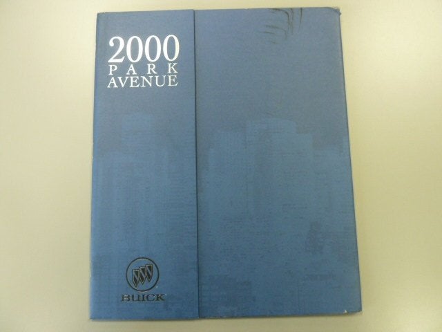2000 Buick Park Avenue Prestige Brochure USA, Verzenden, Gelezen, Overige merken