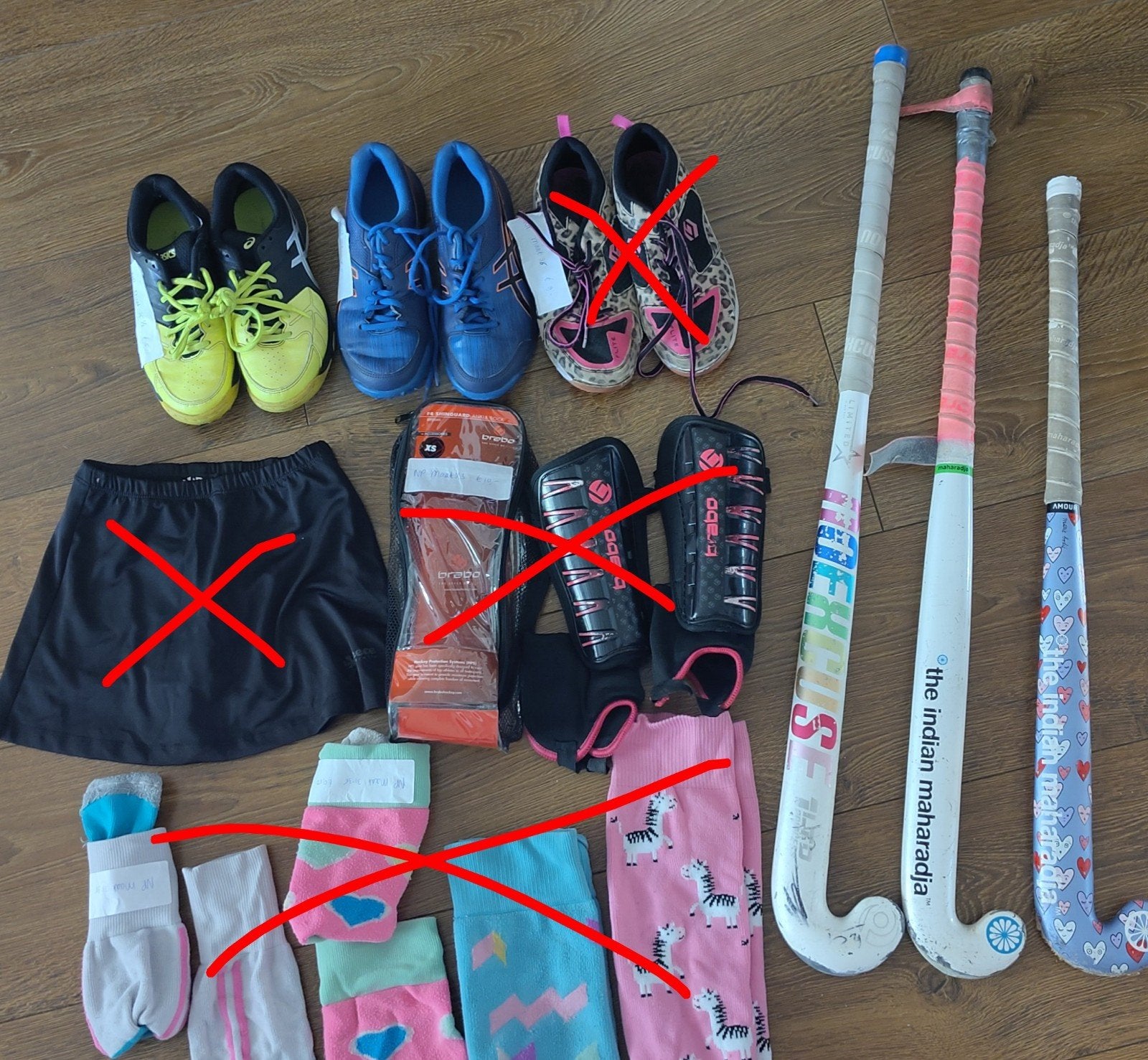 Hockeysticks en Hockeyschoenen, Ophalen, Gebruikt, Stick
