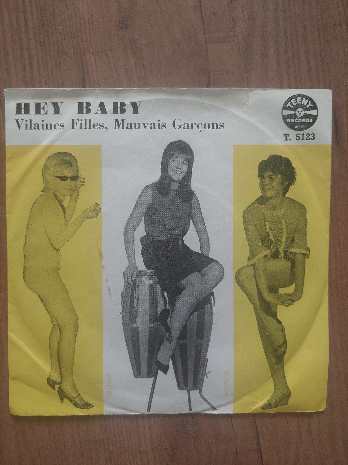 Teeny Records T. 5123 - Hey Baby /, Gebruikt, 7 inch, Ophalen of Verzenden, Pop