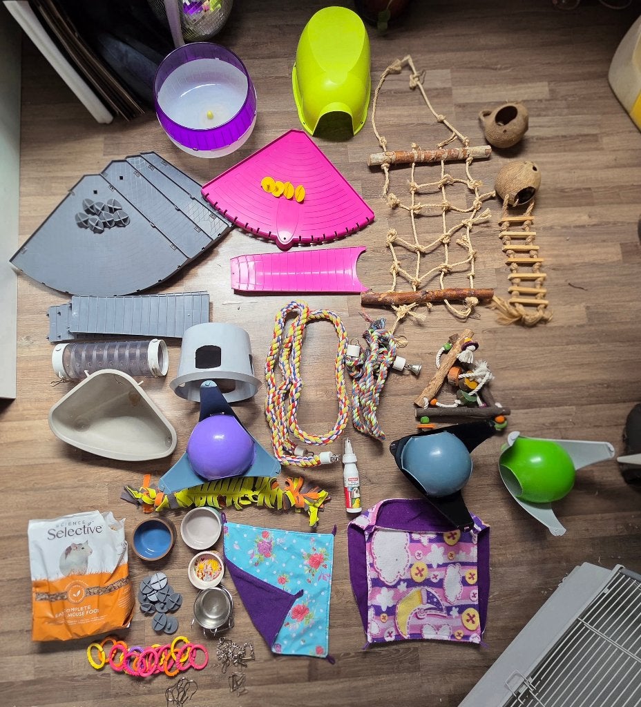 Ratten(kooi) accesoires, Dieren en Toebehoren, Ophalen, Gebruikt, Overige typen