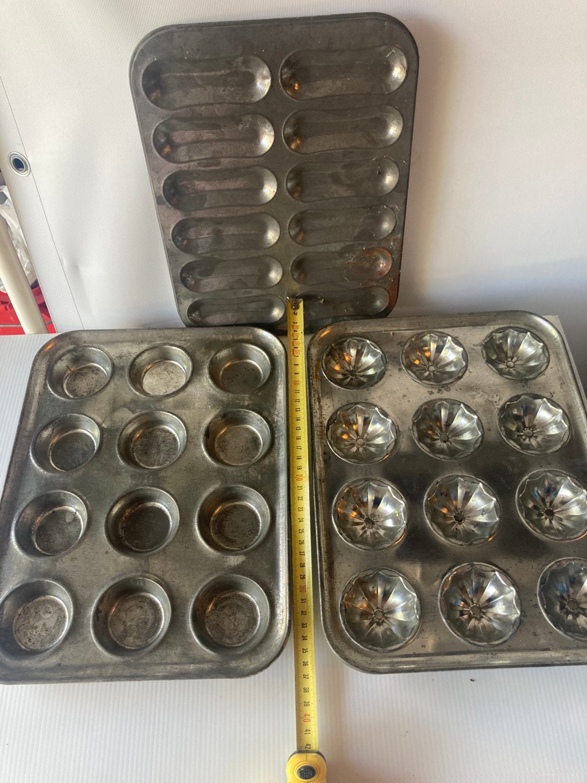 3 Bakvormen koekjes en 1 chocolaatjesvorm, Ophalen