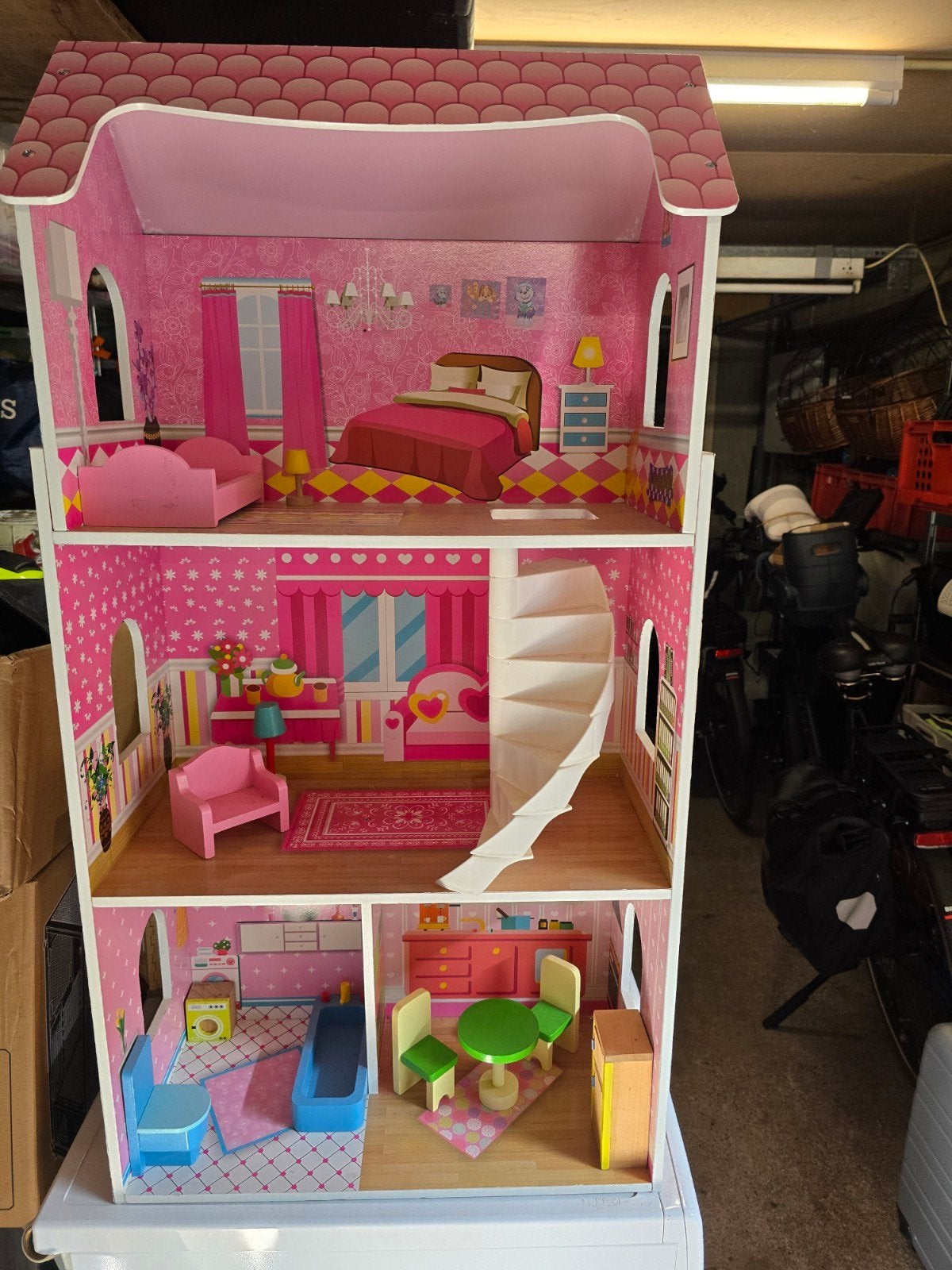 Te koop! Speelhuis, Kinderen en Baby's, Ophalen, Gebruikt, Poppenhuis