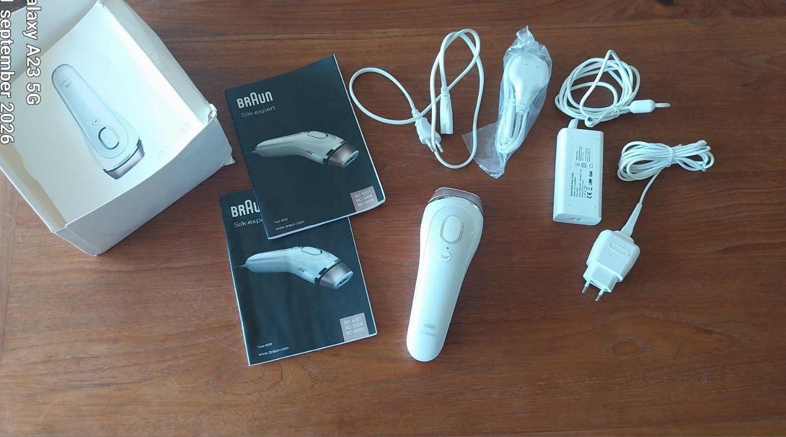 Braun Silk-expert IPL ontharing (type 6029), Ophalen of Verzenden, Zo goed als nieuw, Overige typen