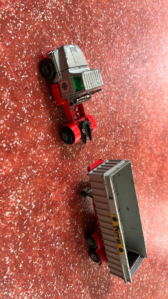 Matchbox trekker, Ophalen of Verzenden, Gebruikt, Bus of Vrachtwagen