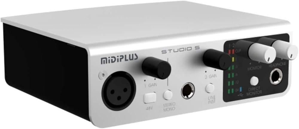 Midiplus Studio S audio-interface, Extern, ., Nieuw, Ophalen of Verzenden