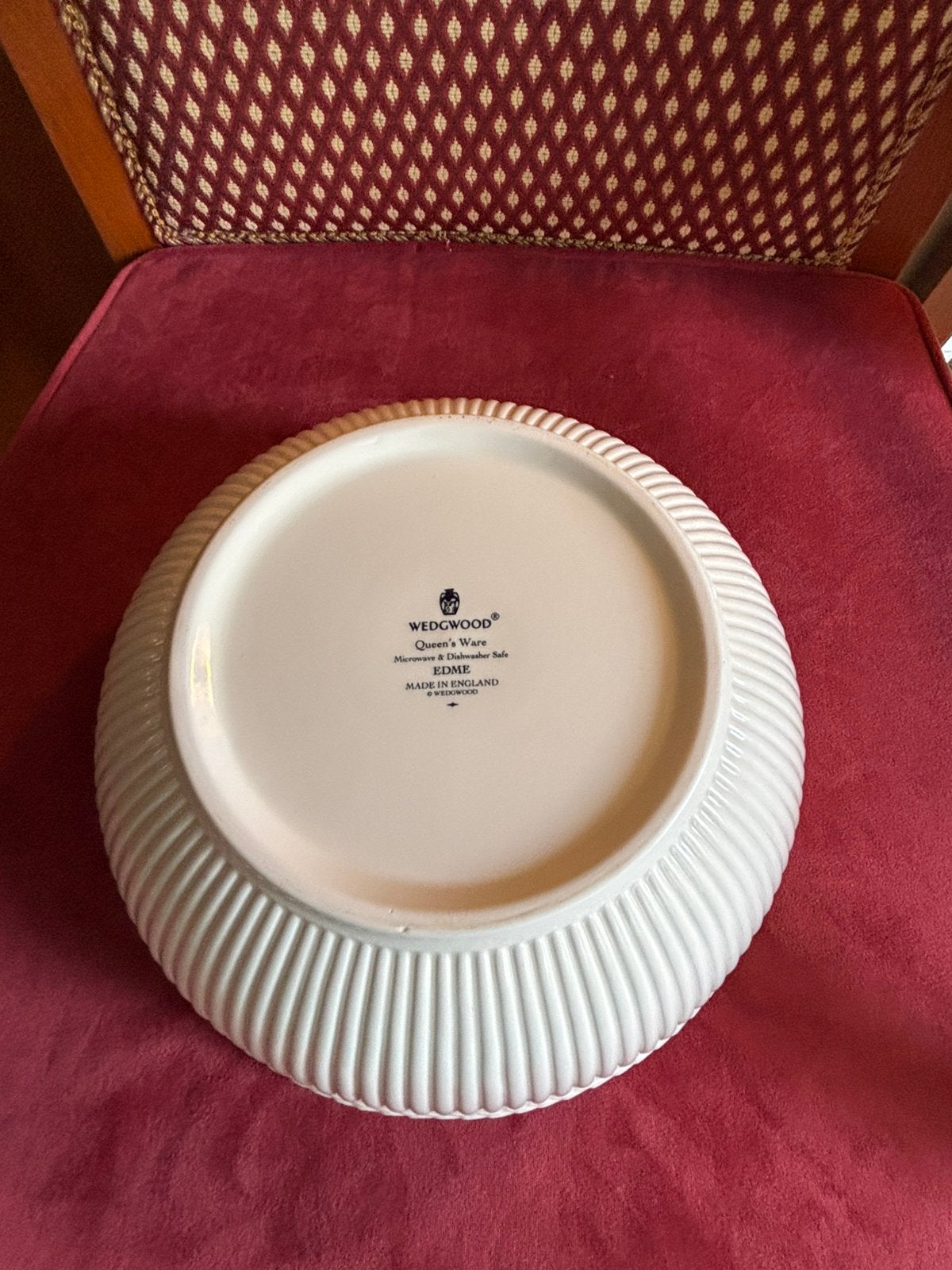 Wedgewood edme, sla/fruitschaal, Huis en Inrichting, Keuken | Servies, Gebruikt, Klassiek, Ophalen of Verzenden, Schaal of Schalen