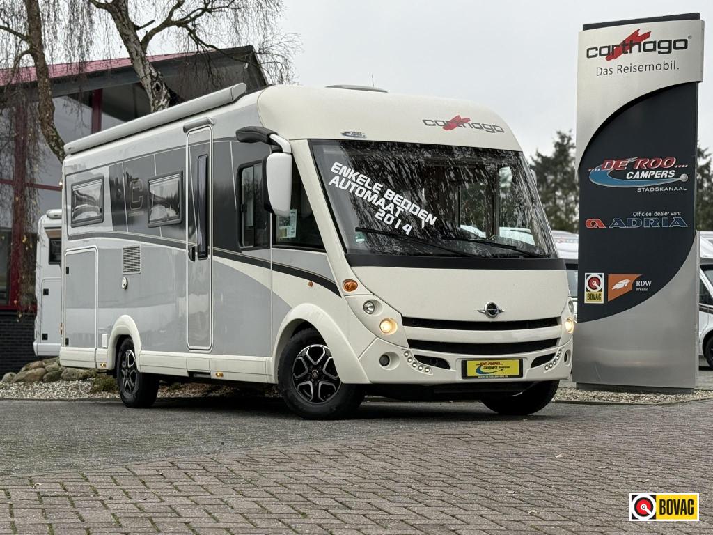 Carthago C-Compactline I 143 LE Lengtebed AUTOMAAT Lithium, Standaard zit, Fiat, Koelkast, Carthago