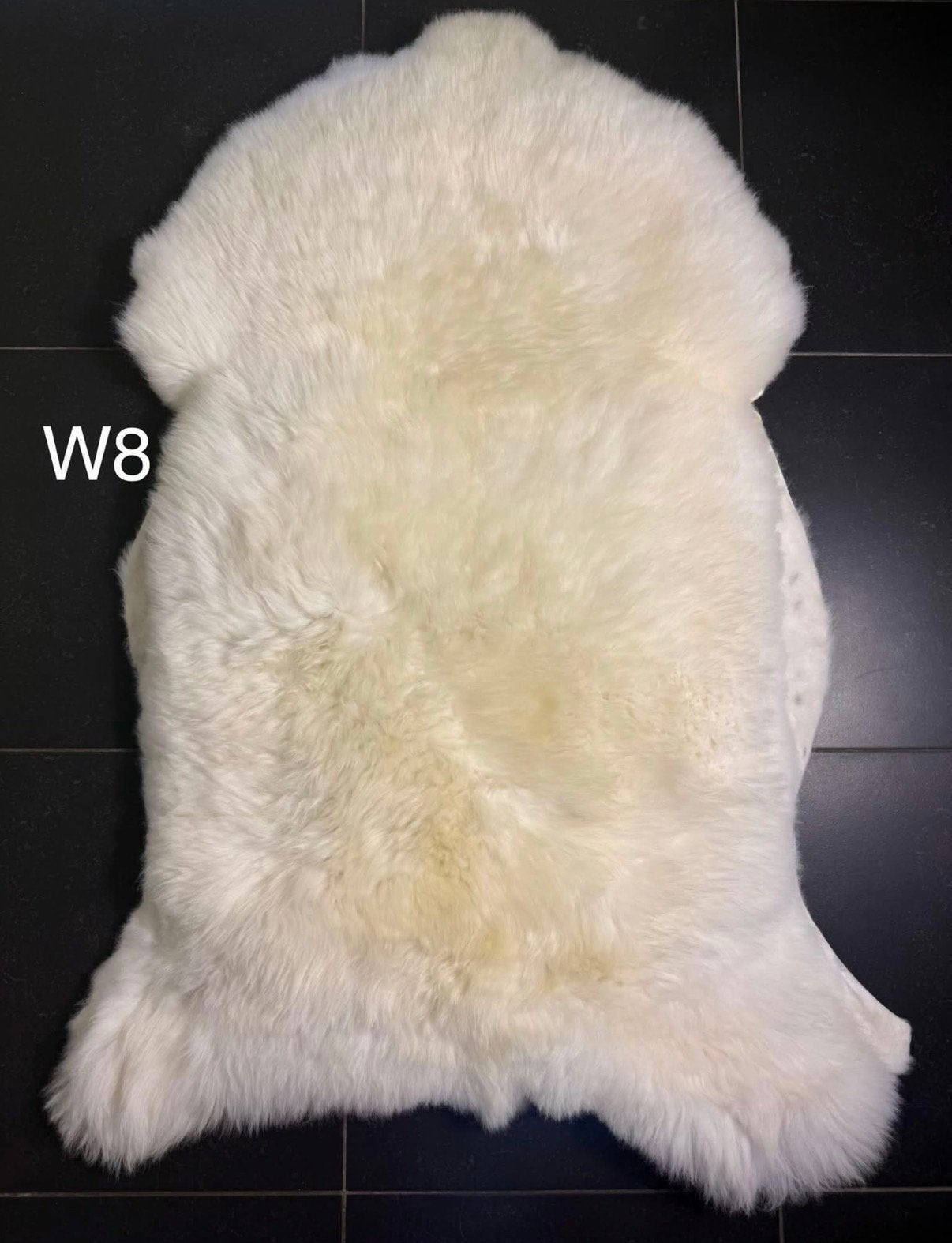 W8) XXL Witte Schapenvacht 148x98cm, Huis en Inrichting, Ophalen of Verzenden, Nieuw