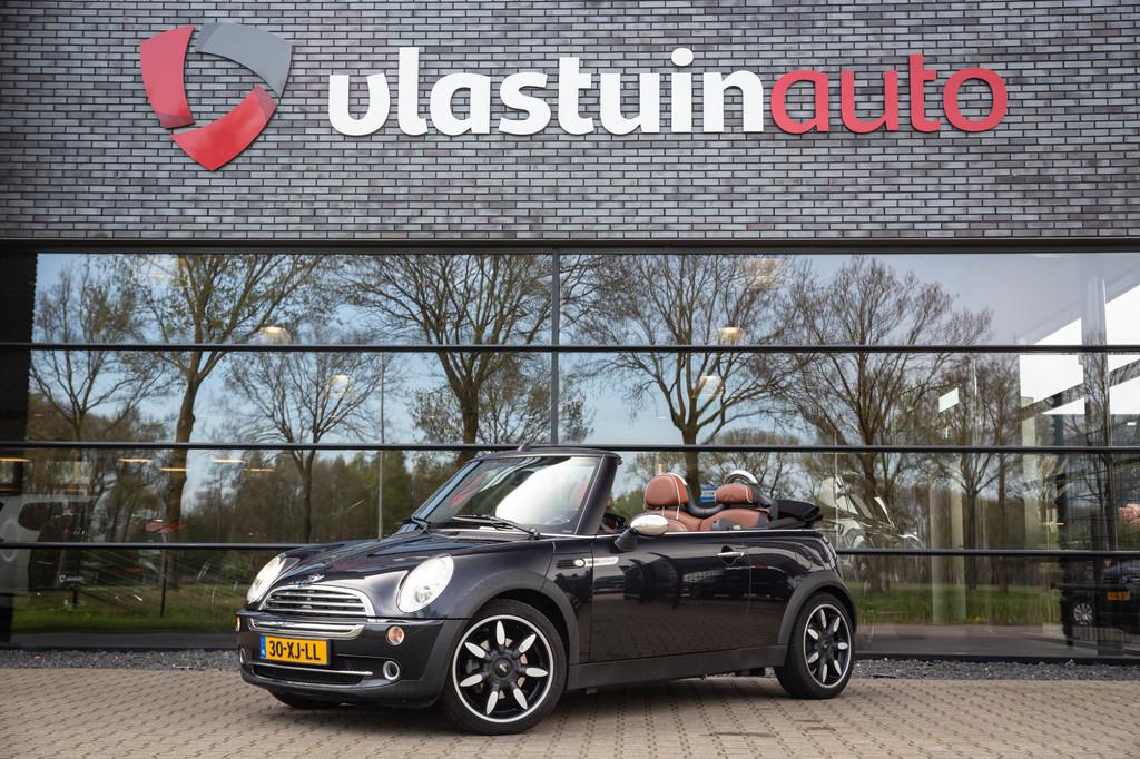MINI Cabrio 1.6 Cooper Sidewalk , Cruise control, Airco,, Auto's, Voorwielaandrijving, Parkeersensor, Gebruikt, 4 cilinders