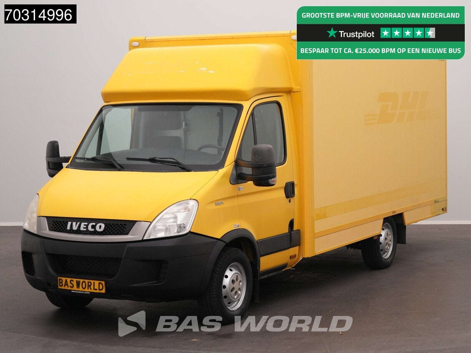 Iveco Daily 35S11 Automaat Luchtvering Zijdeur Bakwagen Meub, Auto's, Automaat, Stof, Gebruikt, Iveco
