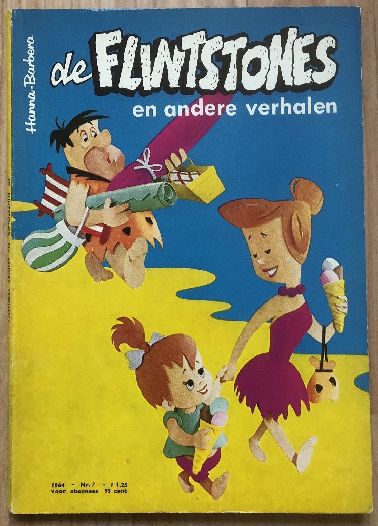 DE FLINTSTONES EN ANDERE VERHALEN - 1964 NR. 7, Boeken, Eén stripboek, Ophalen of Verzenden, Zo goed als nieuw