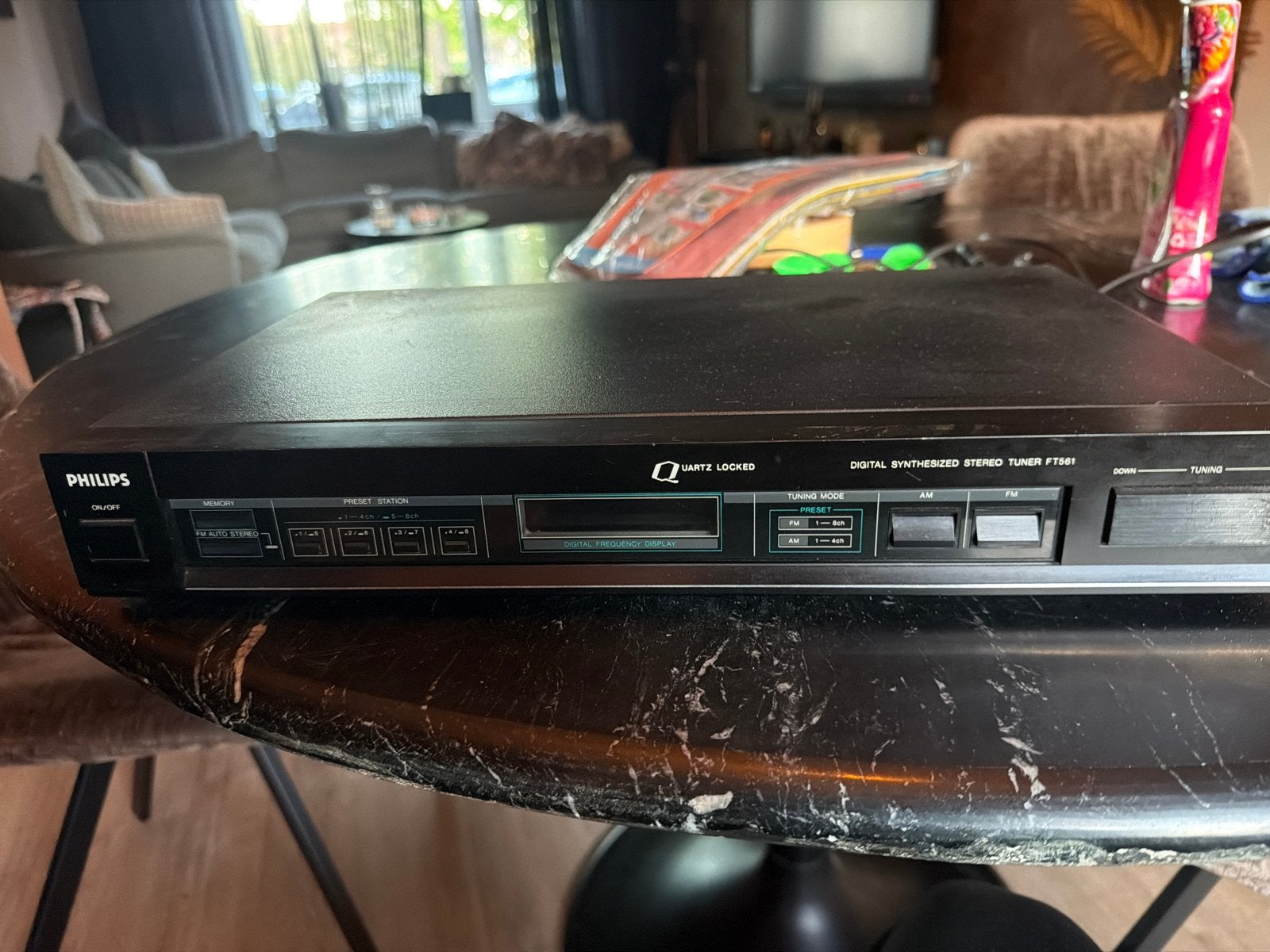 Philips FT561 Digitale Stereo-Tuner (Quartz Locked) Jaren '8, Ophalen, Gebruikt