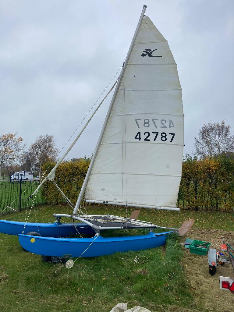 Hobie 14 catamaran, Ophalen, Gebruikt, Hobie
