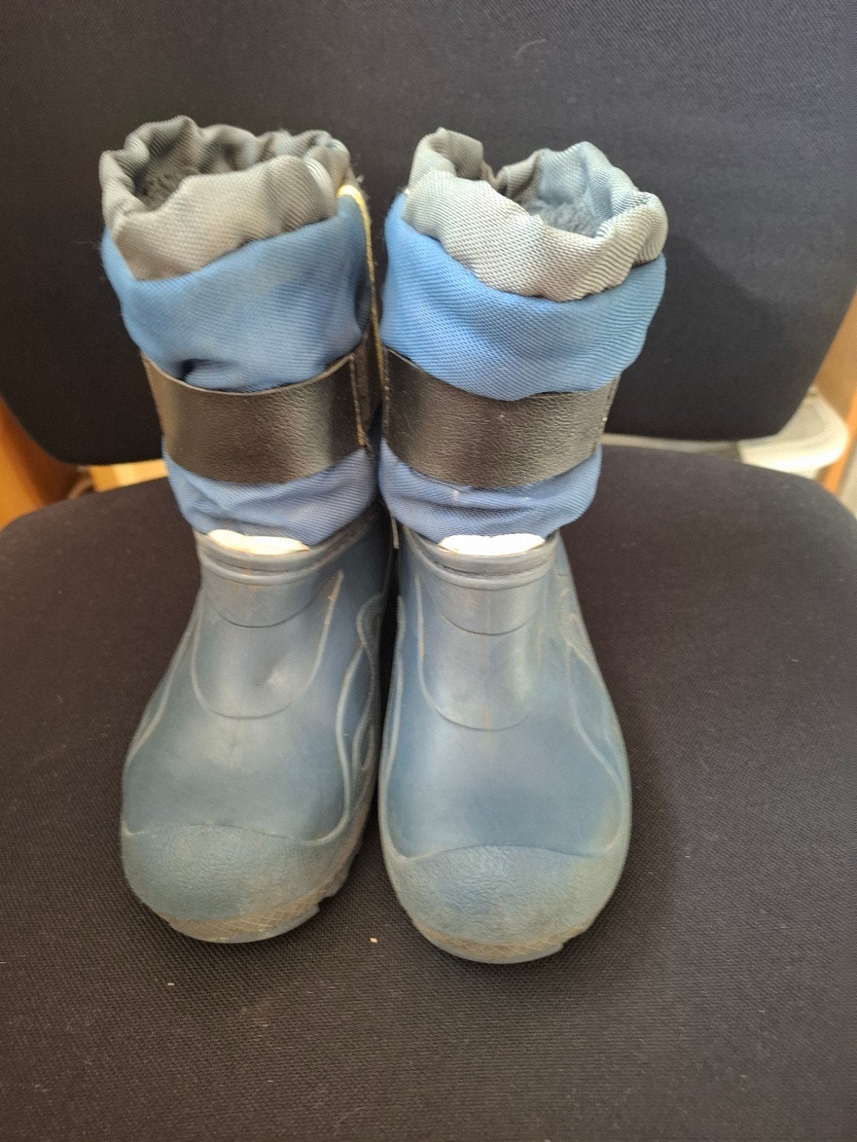 Blauwe snowboots maat 29/30 voor kinderen, Ophalen of Verzenden, Gebruikt, Jongen of Meisje, Laarzen