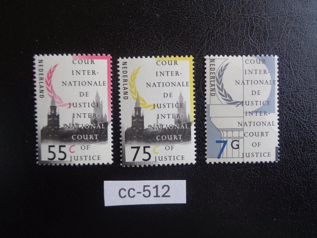 nl - justitie zegels / postfris 1989 (cc-512), Ophalen of Verzenden, Na 1940, Postfris