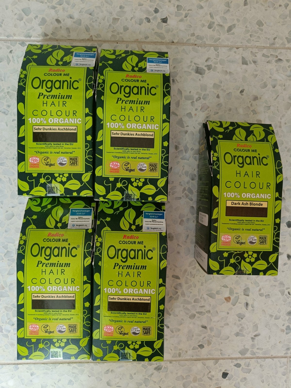Radico Organic Premium Haarverf - Dark en darkest Ash Blond, Sieraden, Tassen en Uiterlijk, Uiterlijk | Haarverzorging, Ophalen of Verzenden