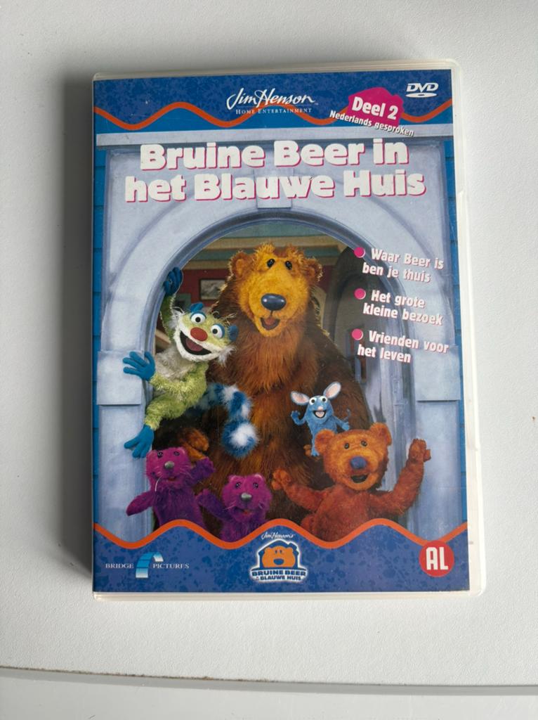 Bruine Beer in het Blauwe Huis deel 1 DVD, Alle leeftijden, Ophalen of Verzenden, Zo goed als nieuw
