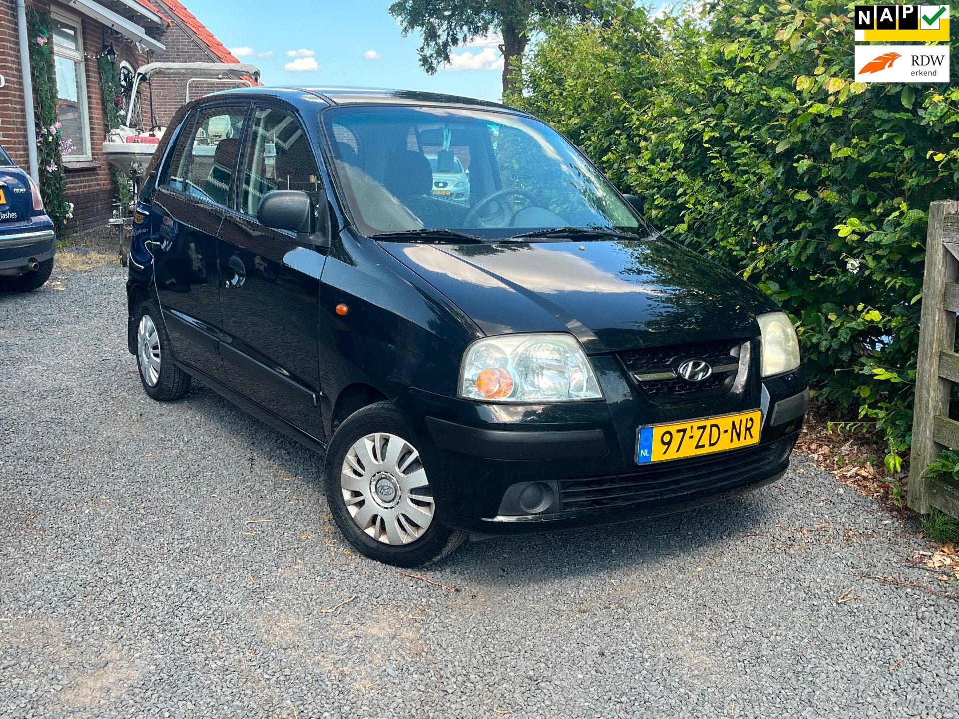 Hyundai Atos 1.1i Active Young|LAGE KM NAP|APK|BETROUWBAAR, Voorwielaandrijving, Stof, 31 €/maand, 4 cilinders