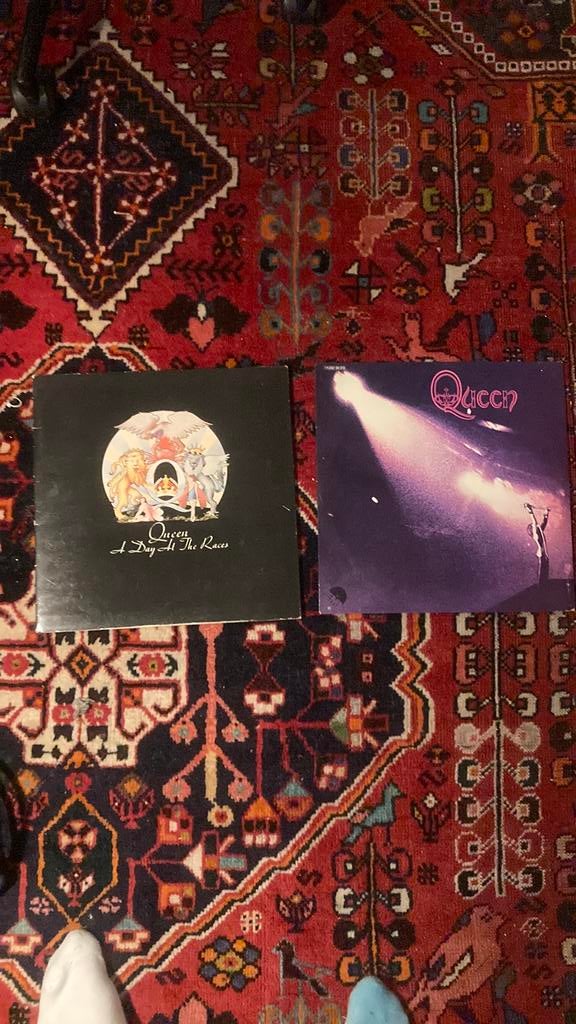 2 queen platen, Ophalen of Verzenden, Gebruikt, 12 inch, Poprock