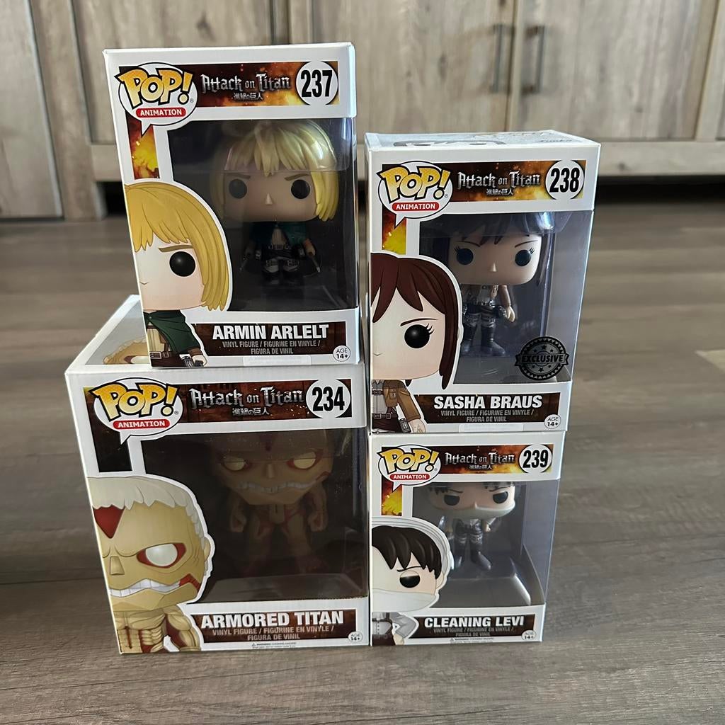Attack on Titan Funko Pop, Verzamelen, Ophalen of Verzenden, Zo goed als nieuw