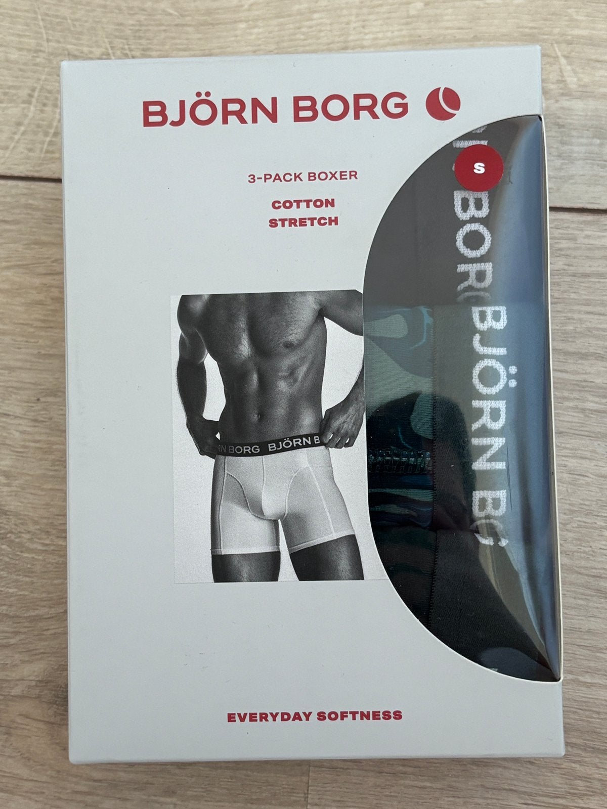 Björn Borg boxershorts set van 3 stuks maat S nieuw, Kleding | Heren, Verzenden, Meerkleurig, Boxer