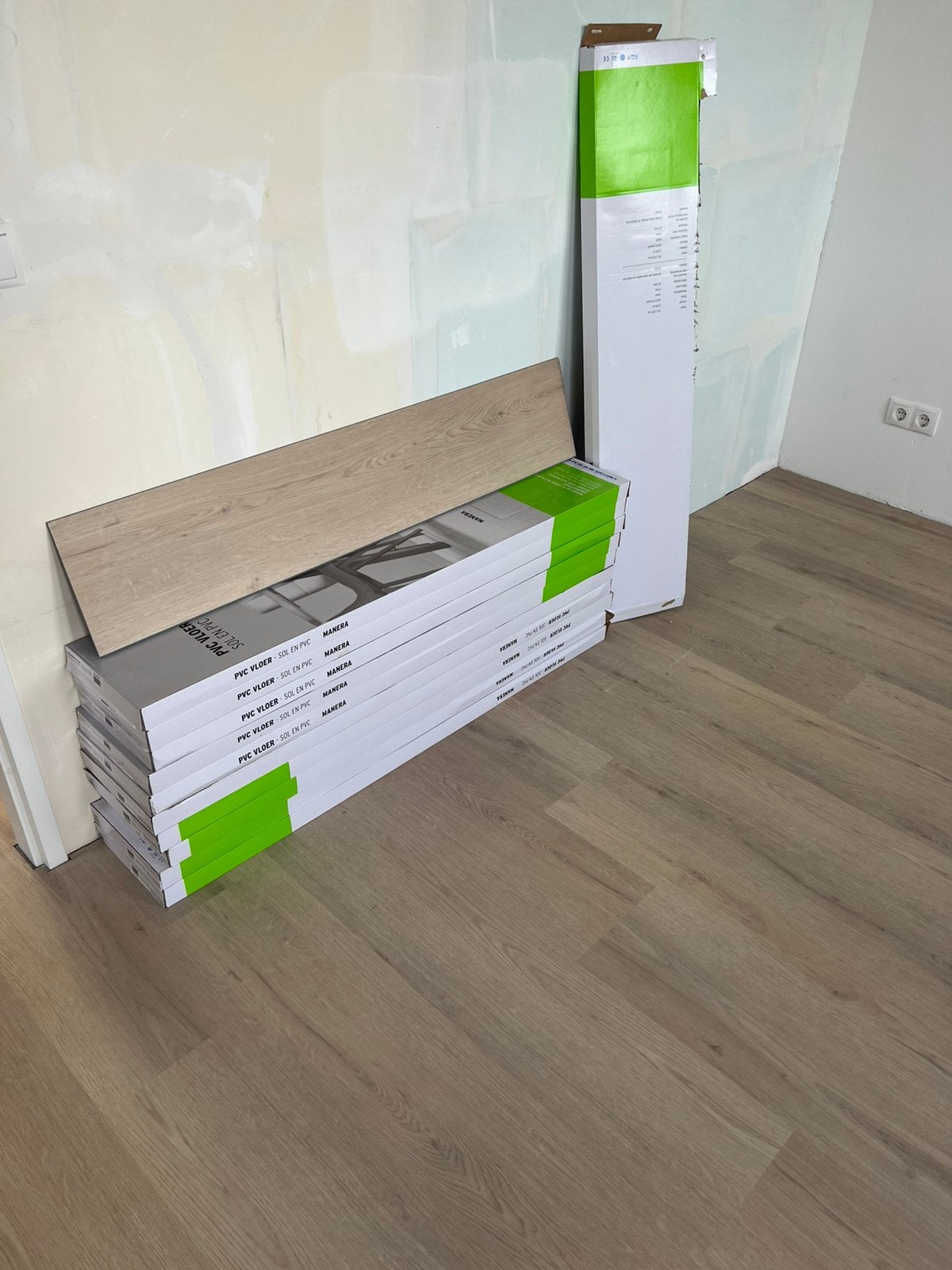 PVC click inclusief ondervloer, Ophalen, Kunststof, 50 tot 150 cm, Overige typen