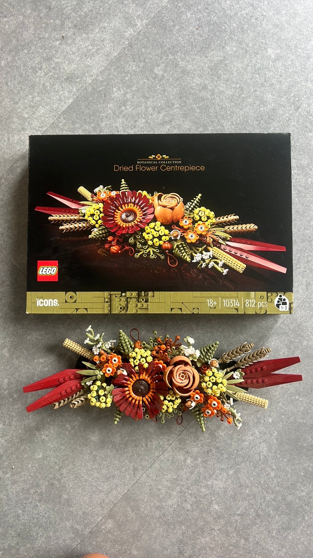 Lego Dried Flower Centrepiece, Ophalen of Verzenden, Zo goed als nieuw