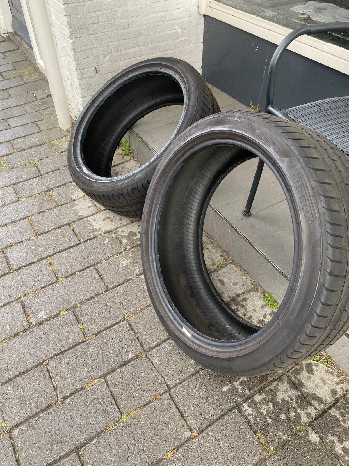 Pirelli 2 stuks, Overig, Gebruikt, 255 mm, Banden en Velgen