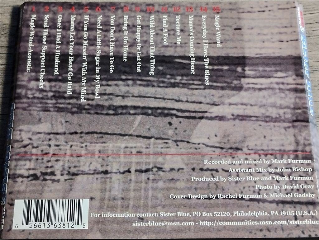 Red White & Sister Blue, Ophalen of Verzenden, Gebruikt, Jazz