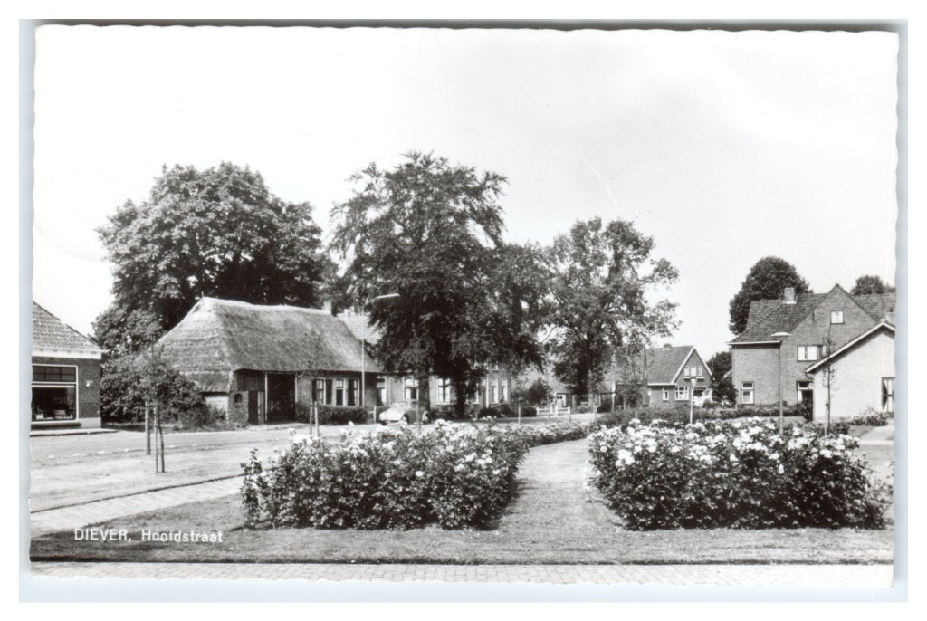 Diever, Hoofdstraat, Ophalen of Verzenden, 1960 tot 1980, Gelopen, Drenthe