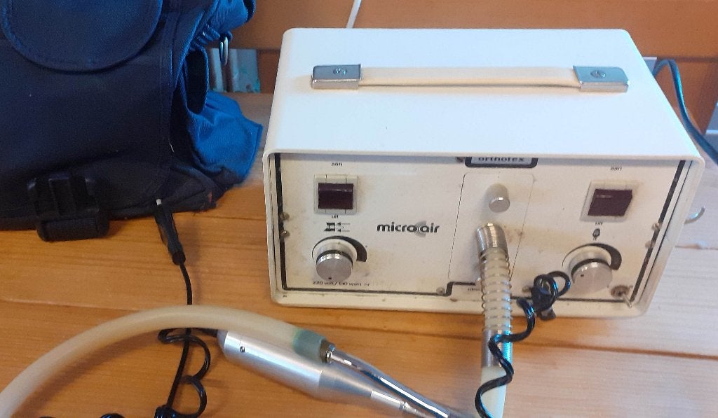 orthoflex behandel apparaat  nagels, Ophalen of Verzenden, Gebruikt, Wit, Handen en Nagels