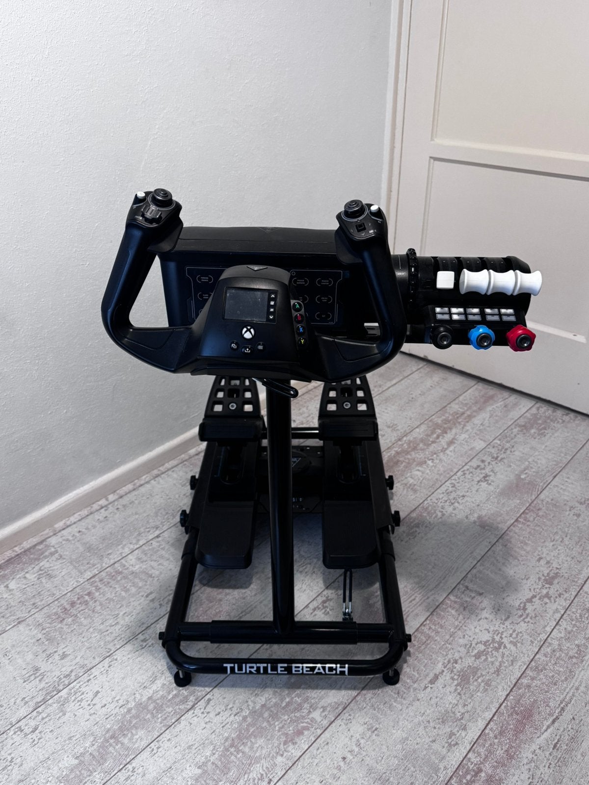 Turtle Beach VelocityOne Flight + Rudder Pedals + Stand, Computers en Software, Joysticks, Ophalen, Zo goed als nieuw