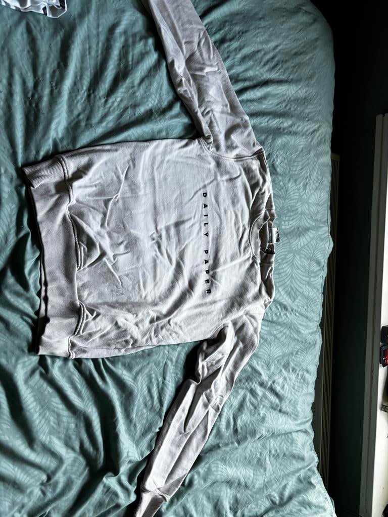 Daily Paper sweater maat L, Ophalen of Verzenden, Gedragen, Maat 52/54 (L), Grijs