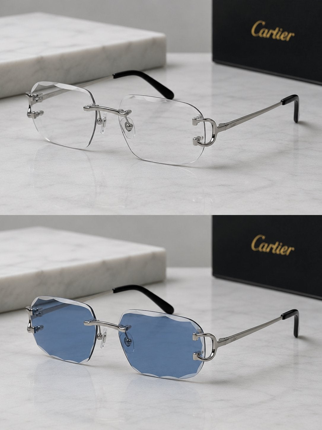 Cartier bril (verkleurt onder zon), Ophalen of Verzenden, Zo goed als nieuw, Bril, Overige merken