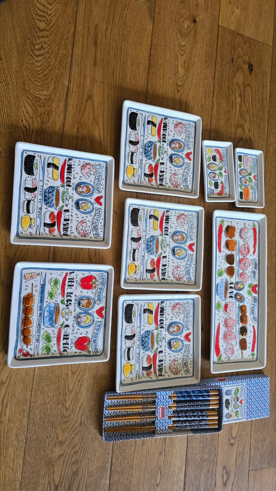 Blond Amsterdam sushi set, Ophalen of Verzenden