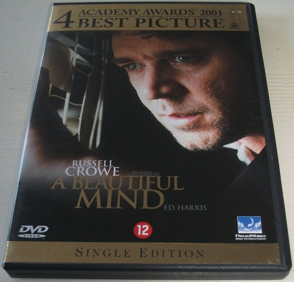 Dvd *** BEAUTIFUL MIND *** Een mysterieuze samenzwering, Overige genres, Ophalen of Verzenden, Zo goed als nieuw, Frans