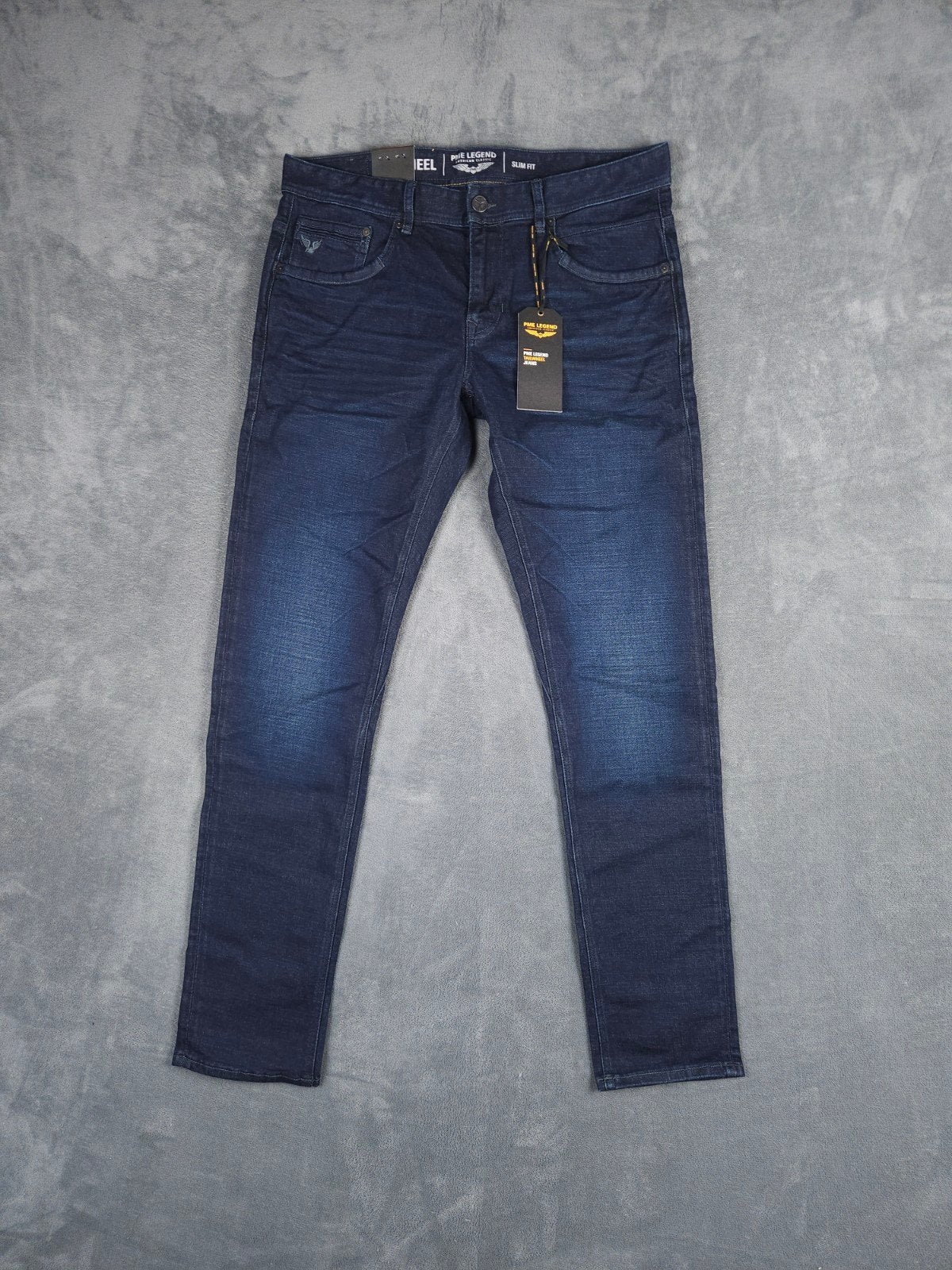 Pme Legend Broek Tailwheel W36 L34 Blauw Slim Fit Jeans, W36 - W38 (confectie 52/54), Blauw, ., Nieuw