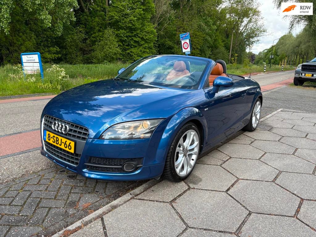 Audi TT Roadster 2.0 TFSI Pro Line AUTOMAAT!, TT, Gebruikt, Blauw, Stoelverwarming