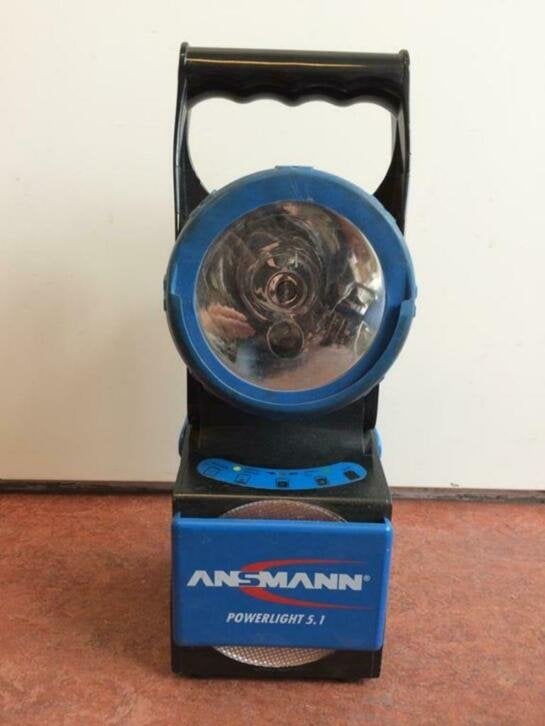 Ansmann Power Light 5.1 schijnwerper oplaadbaar met filters, Watersport en Boten, Niet ingevuld, Gebruikt, Overige typen, Niet ingevuld