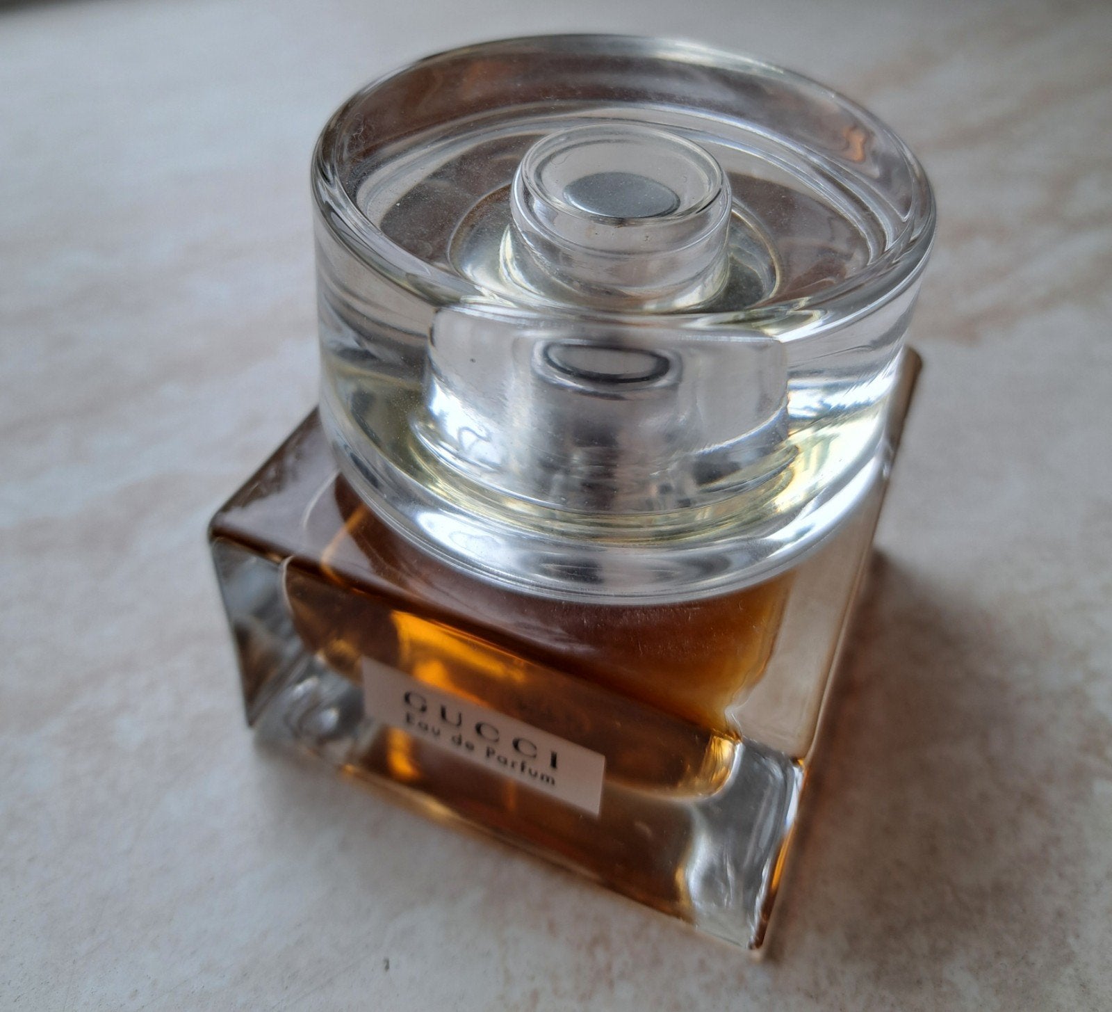 Zeldzaam! Gucci Eau de Parfum I (2002) - 50ml (Vrijwel Vol), Ophalen of Verzenden, Parfumfles, Gevuld