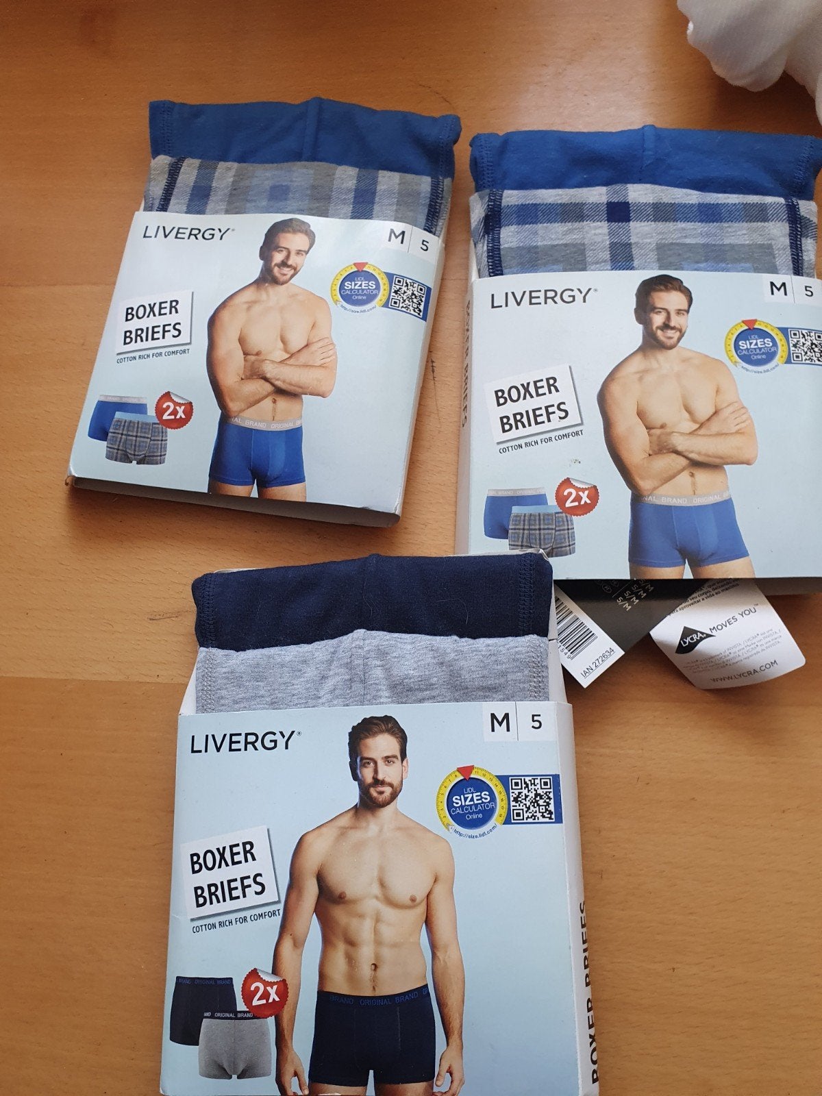 boxershort medium 6 x, Ophalen of Verzenden, Zwart, Boxer
