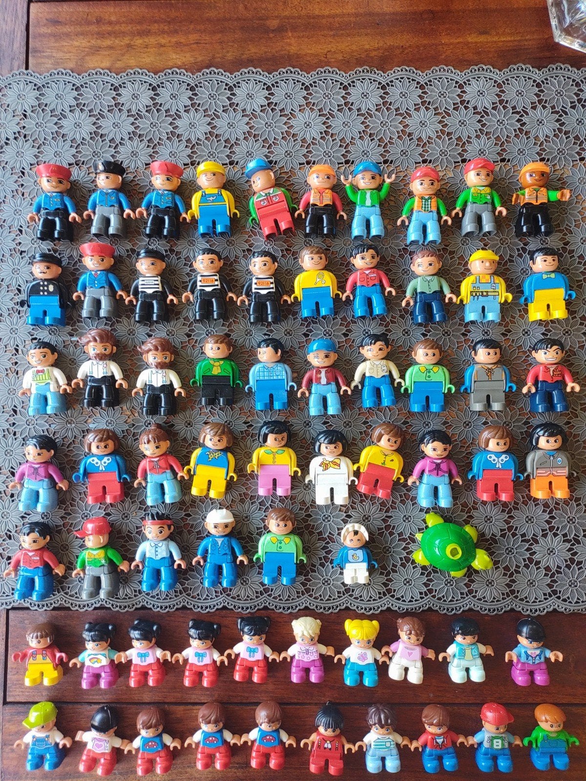 Lego duplo poppetjes., Ophalen, Gebruikt, Minifiguur, Duplo