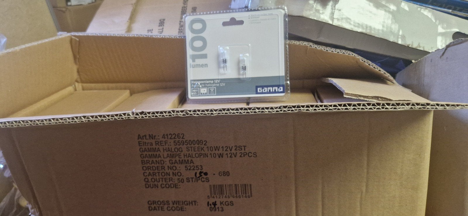 Hallogeen  lamp  12v, Ophalen, Nieuw