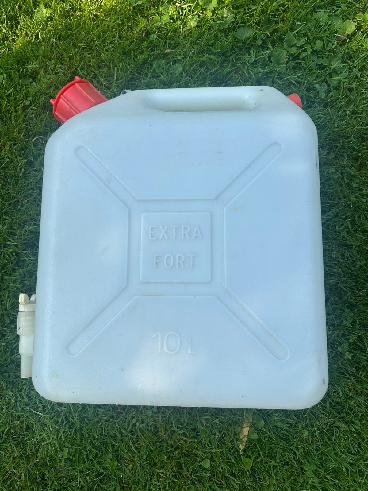 Jerrycan 10l drinkwater, Ophalen, Gebruikt