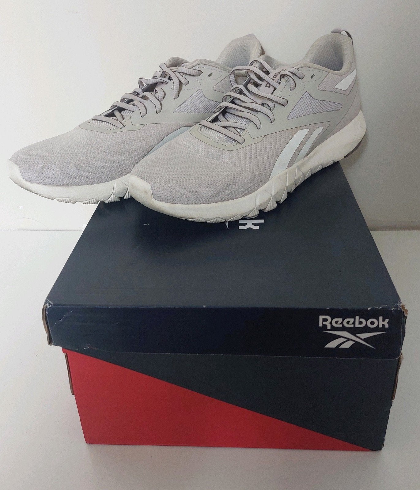 Reebok sneakers beige, maat 45, zo goed als nieuw, Kleding | Heren, Overige kleuren, Ophalen of Verzenden, Reebok, Sneakers of Gympen